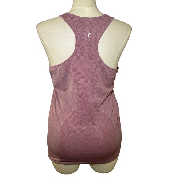 Zyia Active Copper Charged Tank Mauve Pink Heather Racerback Seamless XL - Picture 3 of 6